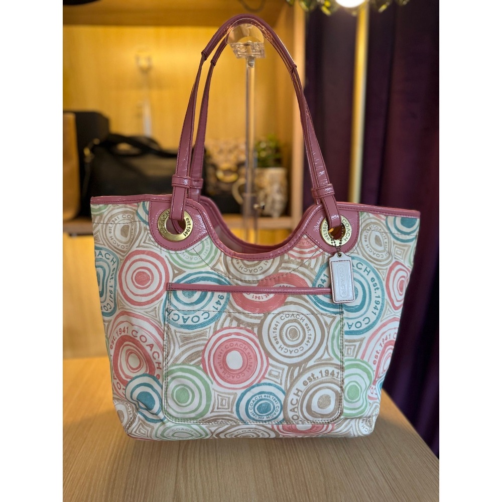 Coach The Beach Print Tote 2012